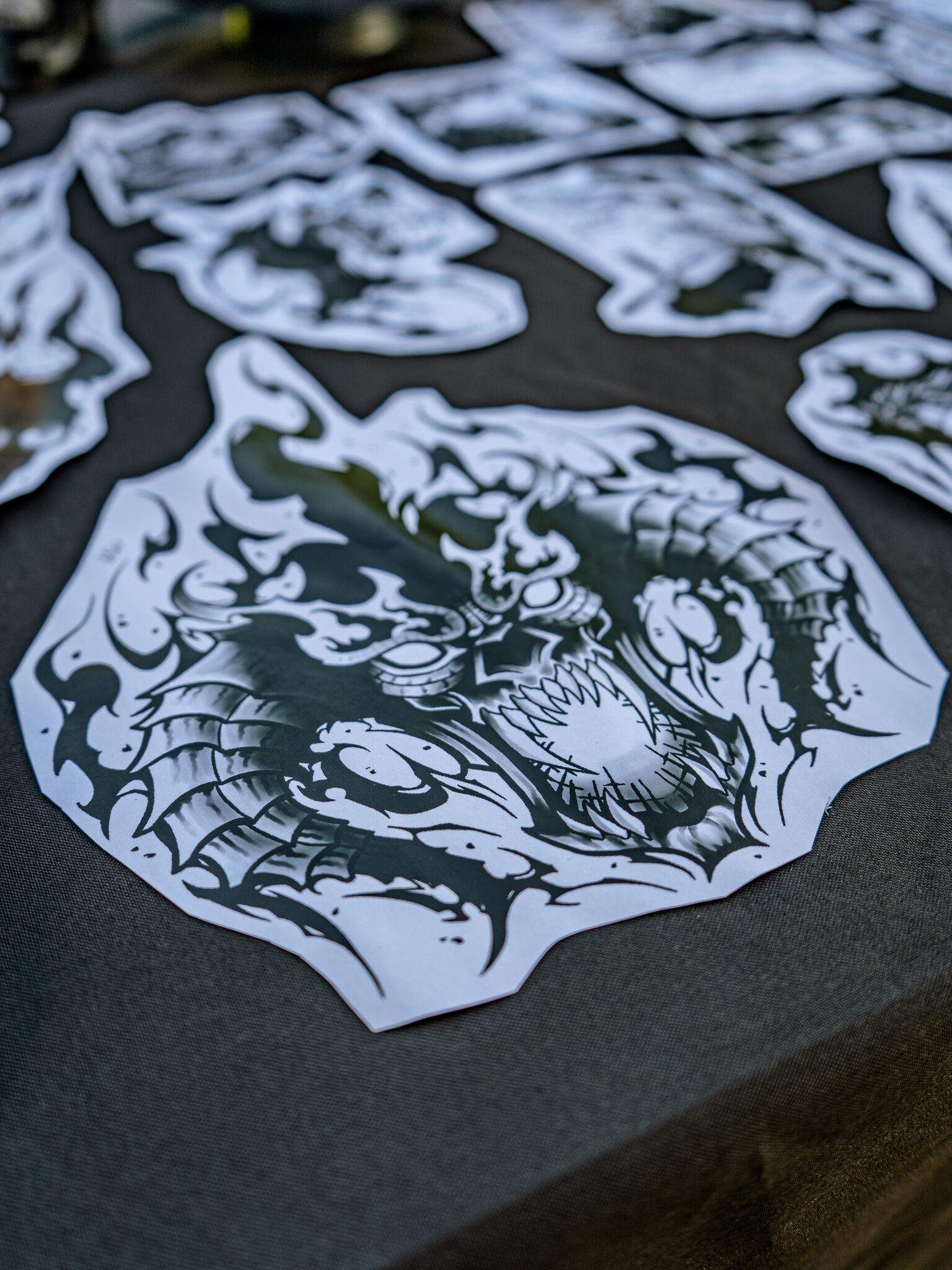 Scratchatouille Tattoo · stand, macro