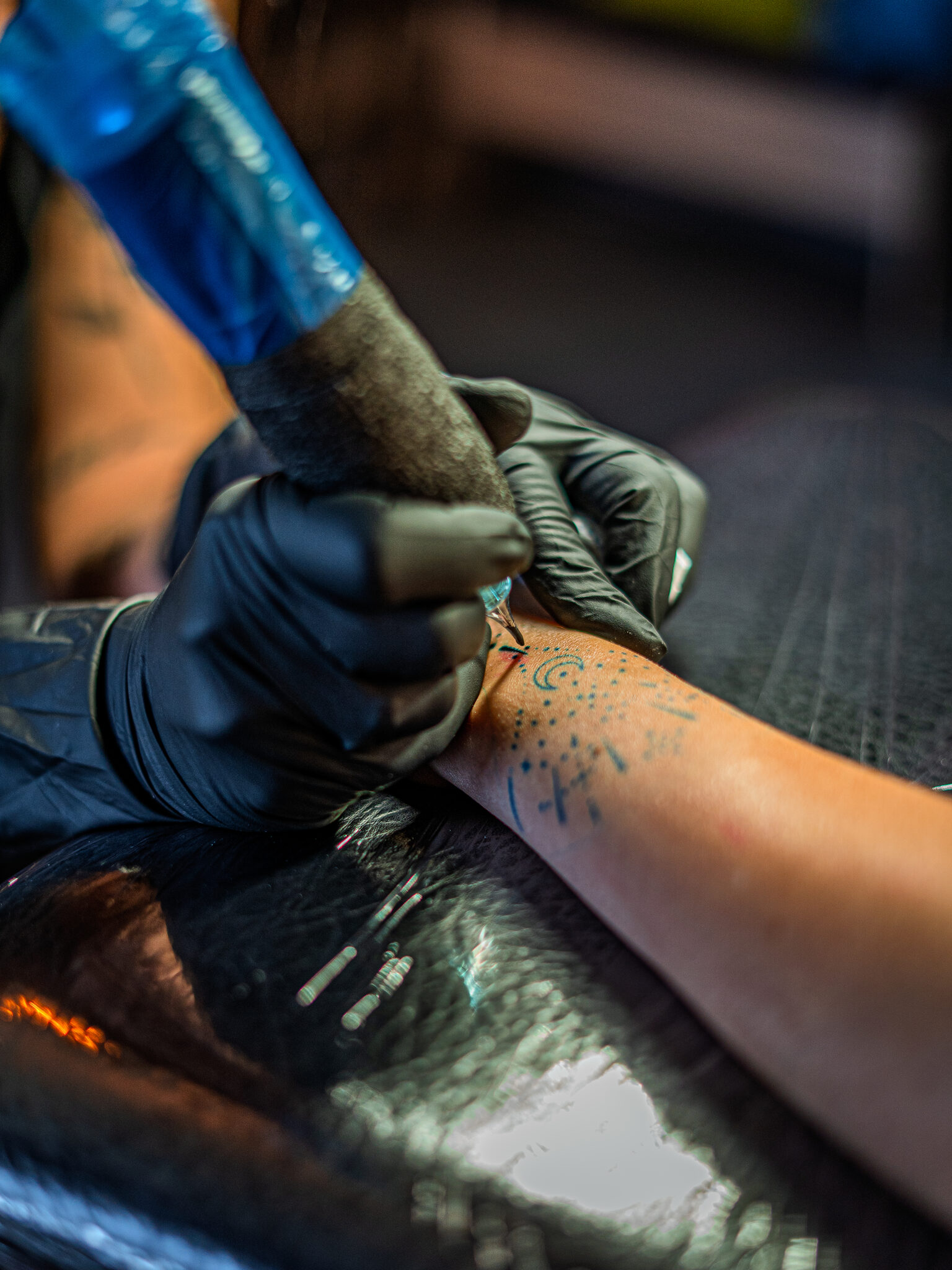 Sophie Art Tattoo · Sophie Gemine · dermographe, aiguille au repos